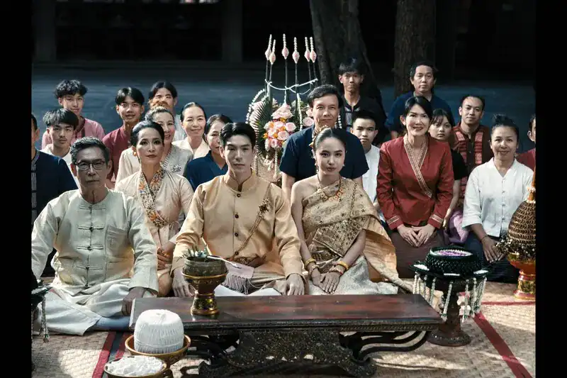 Cảnh nghi lễ đám cưới truyền thống ma mị ở Thái Lan trong phim kinh dị Cô Dâu Ma